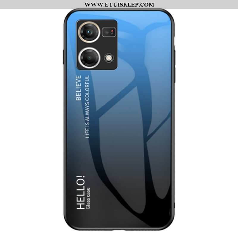 Etui do Oppo Reno 7 Szkło Hartowane Witam